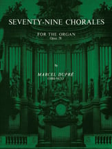 79 Chorales Organ sheet music cover